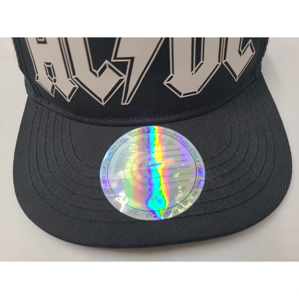 Kids 2-4 Years AC/DC H&M Snapback‎ Hat Cap Polyester Rock Band Music Boys Black